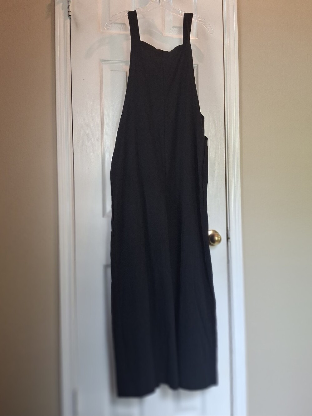 La Mode Black Pocket Jumpsuit/Overall